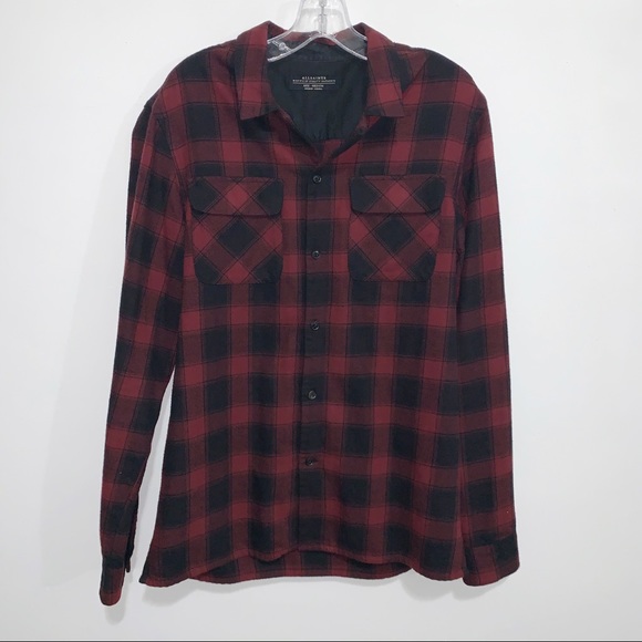 All Saints Other - Allsaints plaid long sleeve shirt⭐️